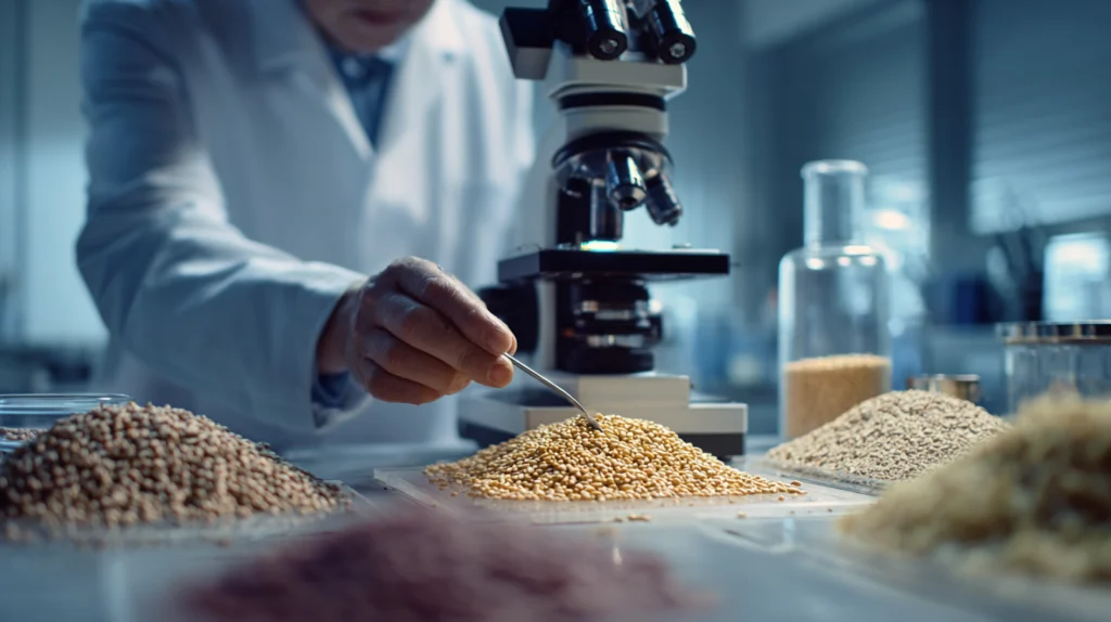 Лабораторна перевірка якості зерна