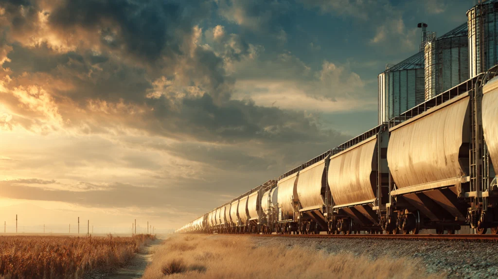 Залізнична логістика зернових культур
